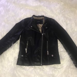 Leather Biker Jacket